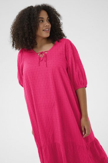 Kaffe Curve Thea Dress Beetroot Purple - Rochii - 