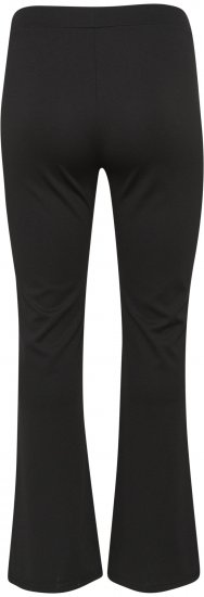 Kaffe Curve Jenna Colanți evazați Negru intens - Blugi & Pantaloni pentru Femei Mărimi Mari – Plus Size - 