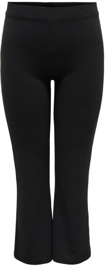 Only Carmakoma Pever Flared Pants Black - Pantaloni - 