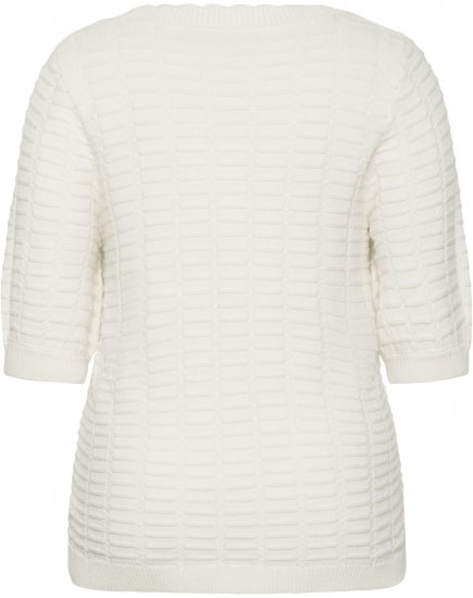 Kaffe Curve Lotia Pullover Chalk - Pulovere tricotate - 