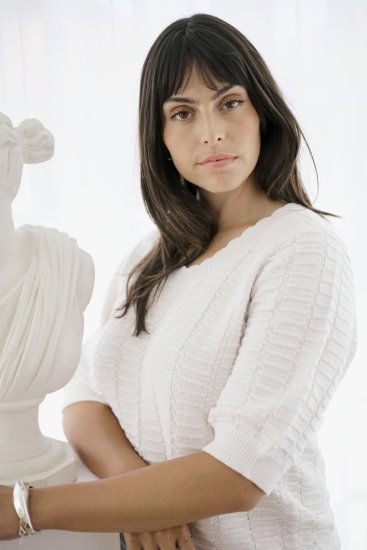 Kaffe Curve Lotia Pullover Chalk - Pulovere tricotate - 