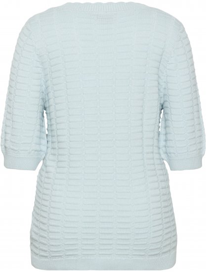 Kaffe Curve Lotia Pullover Nantucket Breeze Blue - Pulovere tricotate - 