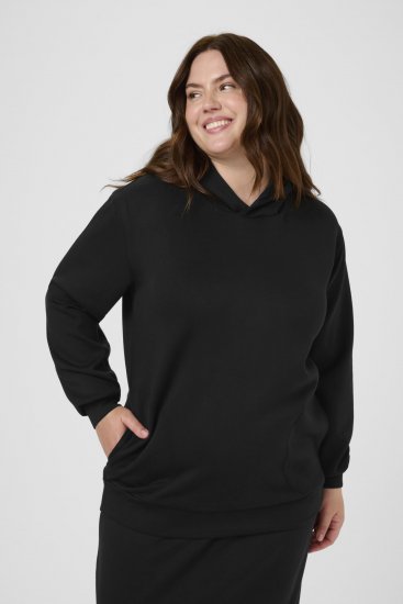 Kaffe Curve Annita Sweatshirt Black - Hanorace - 
