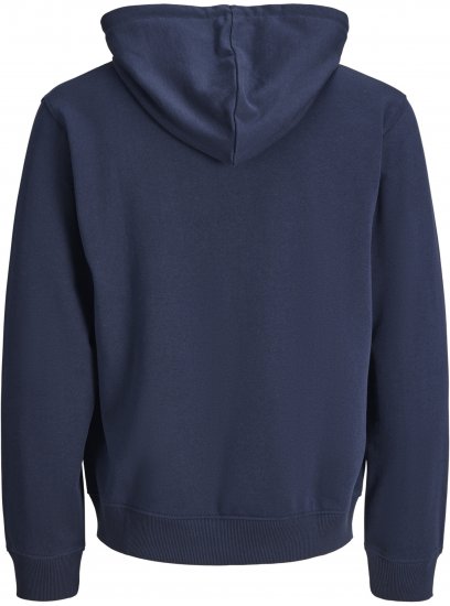 Jack & Jones College Logo Hoodie Navy - Pulovere & hanorace - Pulovere & Hanorace Bărbați Mărimi Mari