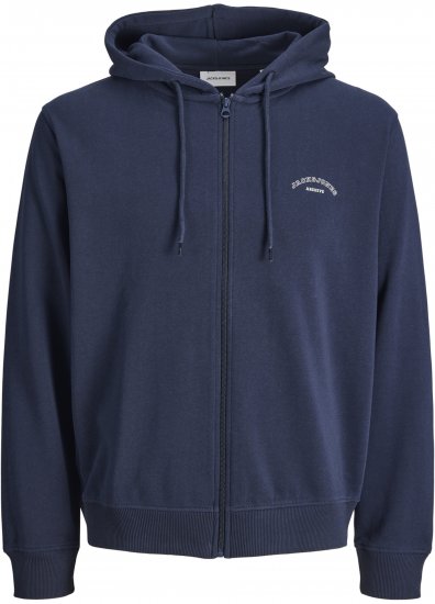 Jack & Jones College Logo Hoodie Navy - Pulovere & hanorace - Pulovere & Hanorace Bărbați Mărimi Mari