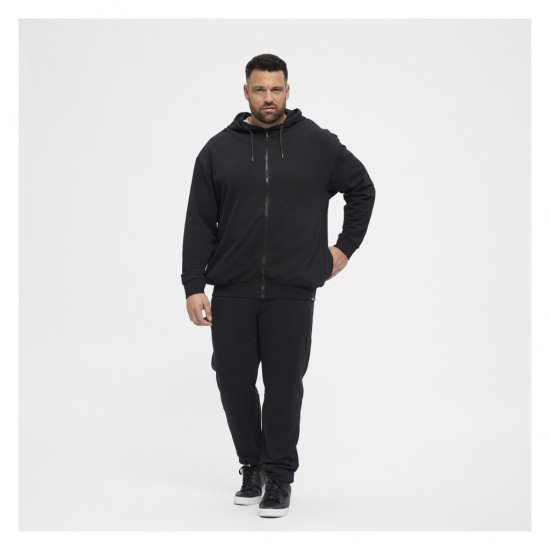 North Latitude Full Zip Hoodie Black - Pulovere & hanorace - Pulovere & Hanorace Bărbați Mărimi Mari