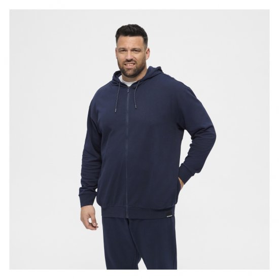 North Latitude Full Zip Hoodie Navy - Pulovere & hanorace - Pulovere & Hanorace Bărbați Mărimi Mari