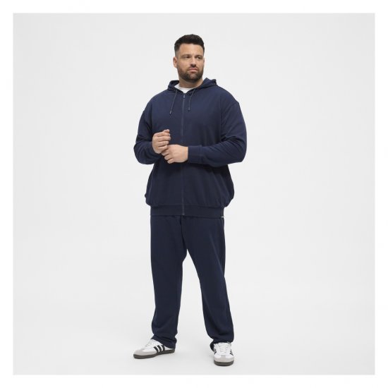 North Latitude Full Zip Hoodie Navy - Pulovere & hanorace - Pulovere & Hanorace Bărbați Mărimi Mari