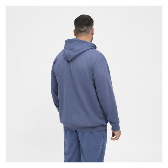 North Latitude Cardigan Hoodie Blue - Pulovere & hanorace - Pulovere & Hanorace Bărbați Mărimi Mari