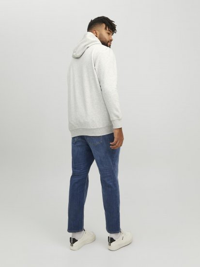 Jack & Jones Codyy Hoodie White - Pulovere & hanorace - Pulovere & Hanorace Bărbați Mărimi Mari