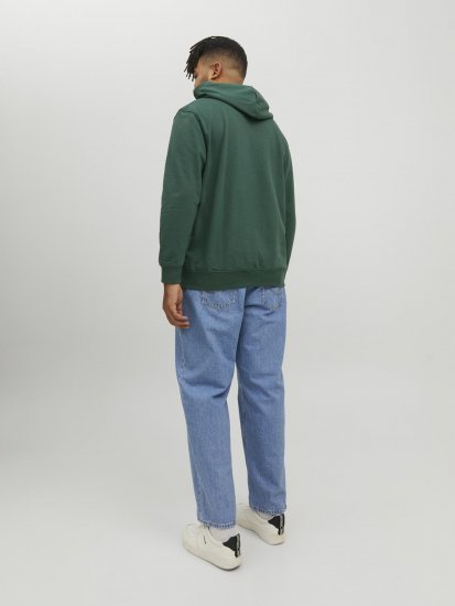 Jack & Jones Codyy Hoodie Green - Pulovere & hanorace - Pulovere & Hanorace Bărbați Mărimi Mari