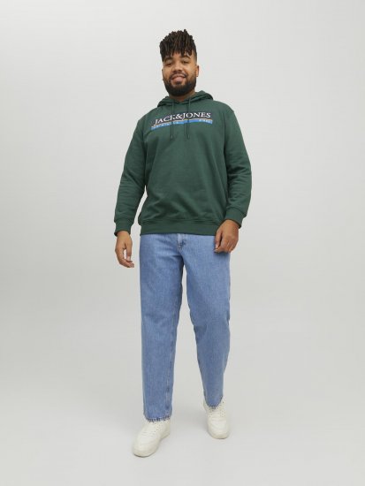 Jack & Jones Codyy Hoodie Green - Pulovere & hanorace - Pulovere & Hanorace Bărbați Mărimi Mari