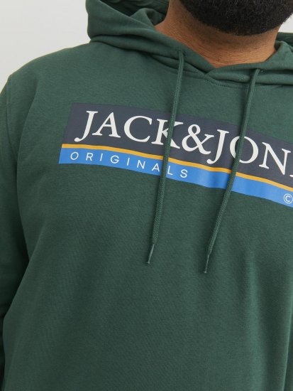 Jack & Jones Codyy Hoodie Green - Pulovere & hanorace - Pulovere & Hanorace Bărbați Mărimi Mari