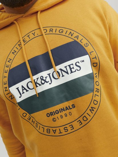 Jack & Jones Codyy Hoodie Yellow - Pulovere & hanorace - Pulovere & Hanorace Bărbați Mărimi Mari