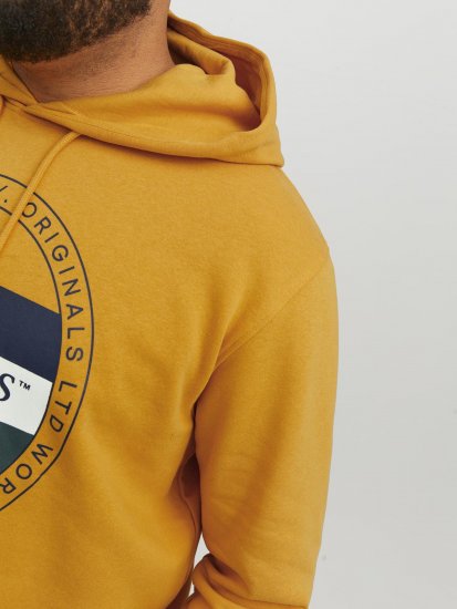 Jack & Jones Codyy Hoodie Yellow - Pulovere & hanorace - Pulovere & Hanorace Bărbați Mărimi Mari