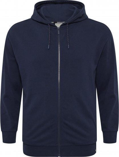 North Latitude Denim Hooded Full-Zip Sweatshirt Navy TALL - TALL pulovere - 