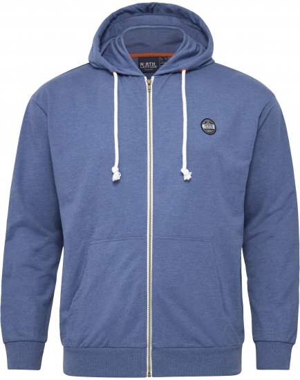 North Latitude Cardigan Hoodie Blue - Pulovere & hanorace - Pulovere & Hanorace Bărbați Mărimi Mari