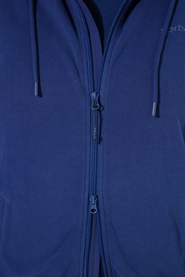 Ulla Popken Athletic Department Hoodie Navy - Pulovere & hanorace - Bluze, Hanorace & Tricotaje Comode