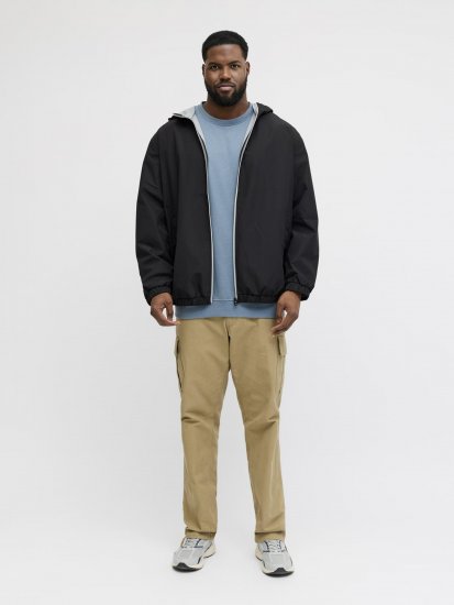 Jack & Jones Jake Light Jacket Black - Geci - Geci Bărbați Mărimi Mari