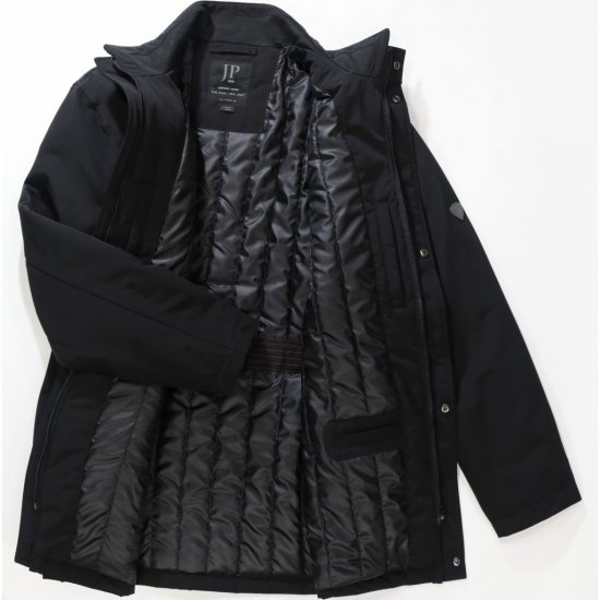 JP1880 Jacket Business Waterproof Windproof Black TALL - ÎMBRĂCĂMINTE BĂRBAȚI MT-6XLT - Tall dimensiuni bărbați