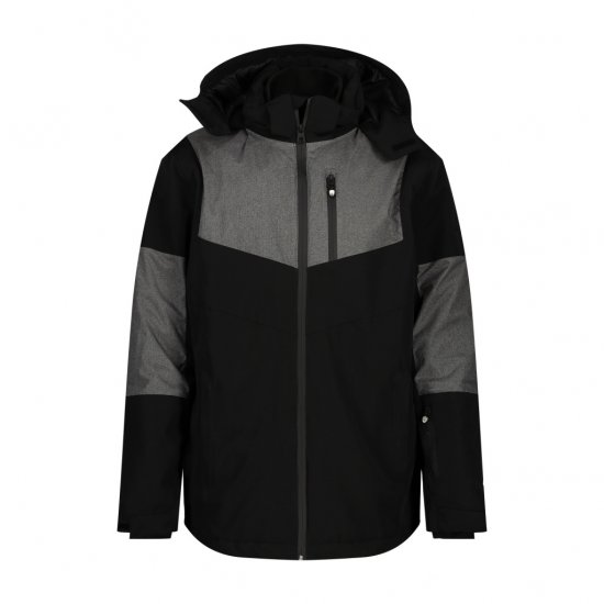 Jay-Pi Ski Jacket Functional Waterproof Windproof Black - Geci - Geci Bărbați Mărimi Mari