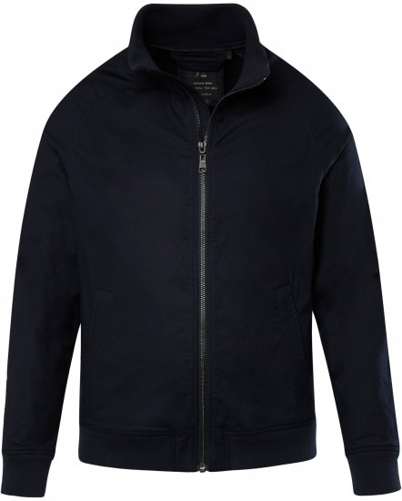 JP1880 Blouson Jacket FLEXNAMIC with Stand-up Collar Navy - Geci - Geci Bărbați Mărimi Mari