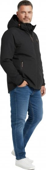 Dobsom Minnesota Jachetă Antivânt și Impermeabilă Neagră - Haine sport & haine de exterior - Haine Sport & Exterior Bărbați Mărimi Mari
