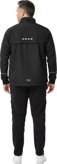 Dobsom Walker Jachetă Ușoară Antivânt Neagră - Haine sport & haine de exterior - Haine Sport & Exterior Bărbați Mărimi Mari