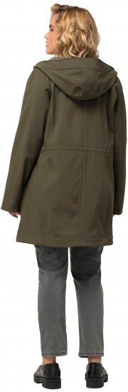 Ulla Popken Triple Function Softshell Jacket Loden Green - Geci - 