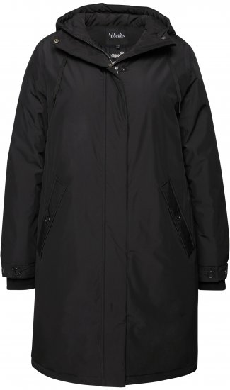 Ulla Popken HYPRAR Triple Function Weatherproof Jacket Black - Geci - 