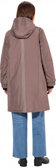 Ulla Popken HYPRAR Triple Function Weatherproof Jacket Taupe - Geci - 