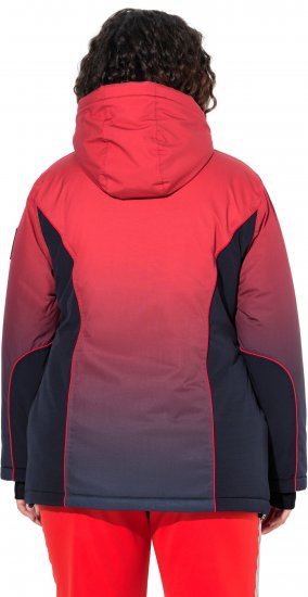 Ulla Popken Gradient Triple-Function Performance Ski Jacket Navy - Geci - 