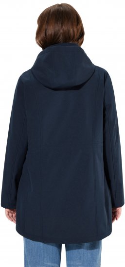 Ulla Popken HYPRAR Softshell Jacket Navy - Geci - 