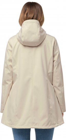 Ulla Popken HYPRAR Water-Repellent Softshell Jacket Vanilla - Geci - 