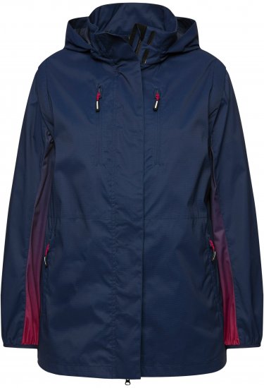 Ulla Popken 2-in-1 Functional Jacket Navy - Geci - 