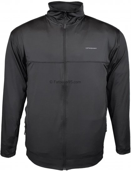 Espionage LW138 Performance Lightweight Jacket Black - Haine de antrenament - Haine de antrenament mărimi mari bărbați