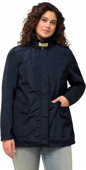 Ulla Popken HYPRAR All Weather Jacket Navy - Geci - 