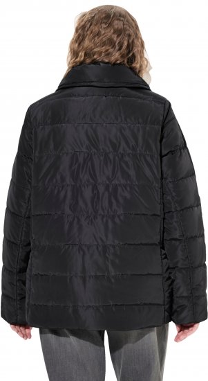 Ulla Popken Quilted Puffer Coat Black - Geci - 