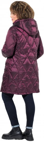Ulla Popken HYPRAR Diamond Quilted Jacket Carmine Red - Geci - 