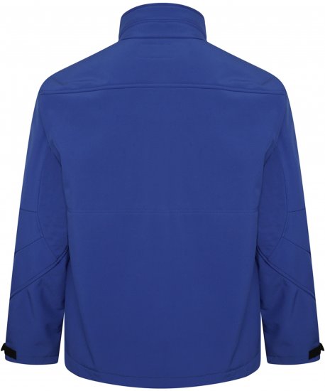 Kam Jeans KV132 Softshell Panelled Jacket Royal Blue - Geci - Geci Bărbați Mărimi Mari