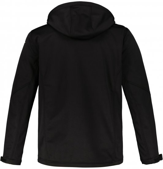 JP1880 Jacket Fleece Lined Softshell Black - Geci - Geci Bărbați Mărimi Mari