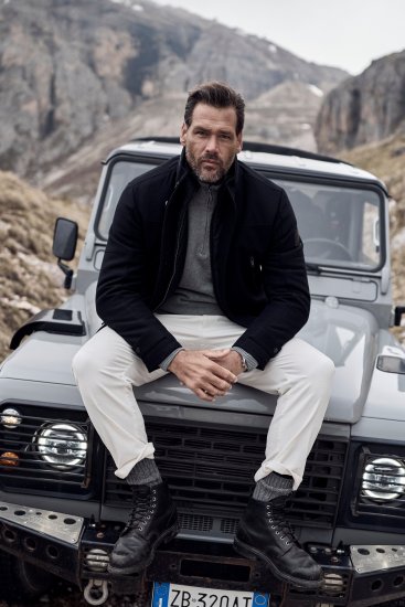 JP1880 Jacket Water-repellent Warm Black - Geci - Geci Bărbați Mărimi Mari