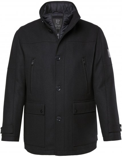 JP1880 Jacket Water-repellent Warm Black - Geci - Geci Bărbați Mărimi Mari