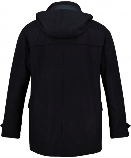 JP1880 Duffle Coat Water Repellent with Detachable Hood Navy - Geci - Geci Bărbați Mărimi Mari