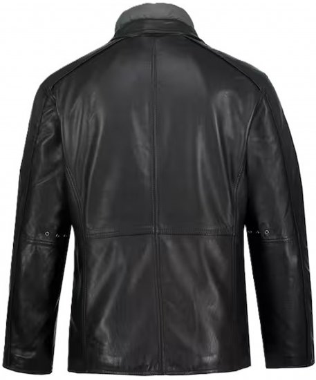 JP1880 Jacket Nappa Lamb Leather Black - Geci - Geci Bărbați Mărimi Mari