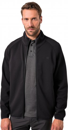 JAY-PI FLEXNAMIC® Golf Sweat Jacket with Zipper Black - Haine sport & haine de exterior - Haine Sport & Exterior Bărbați Mărimi Mari
