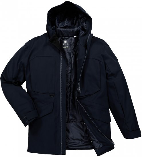 Jay-Pi Ski Jacket Functional Waterproof Windproof Navy - Haine de schi - 