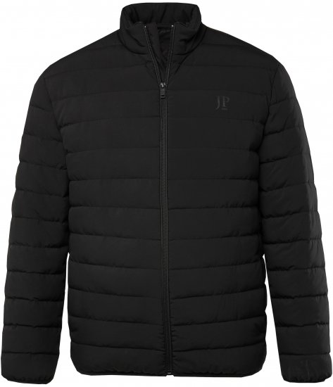 JP1880 Jacket Quilted Stand-up Collar Black - Geci - Geci Bărbați Mărimi Mari