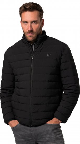 JP1880 Jacket Quilted Stand-up Collar Black - Geci - Geci Bărbați Mărimi Mari
