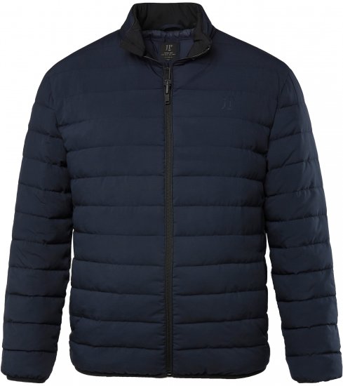 JP1880 Jacket Quilted Stand-up Collar Navy - Geci - Geci Bărbați Mărimi Mari